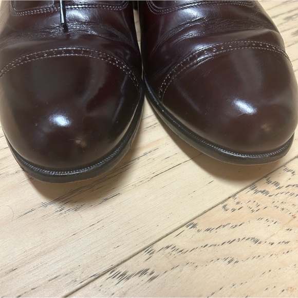 Leather Cap Toe Oxford Bostonian Classics First Flex Shoes (11 Medium) - Picture 8 of 15